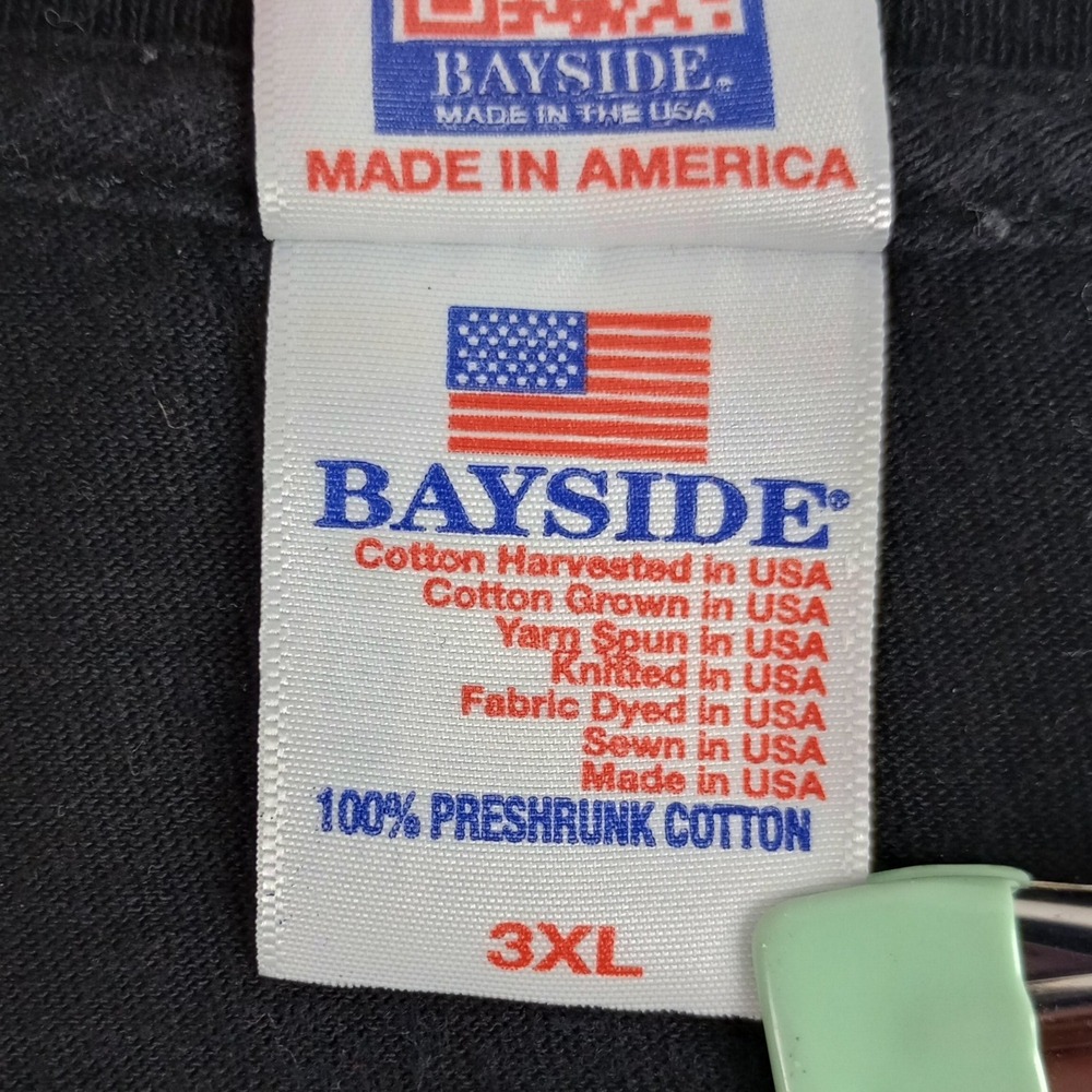 Bayside Mens 3XL Black Steve Earle & The Dukes Skull Hammer Sickle Band Tshirt - Picture 6 of 6